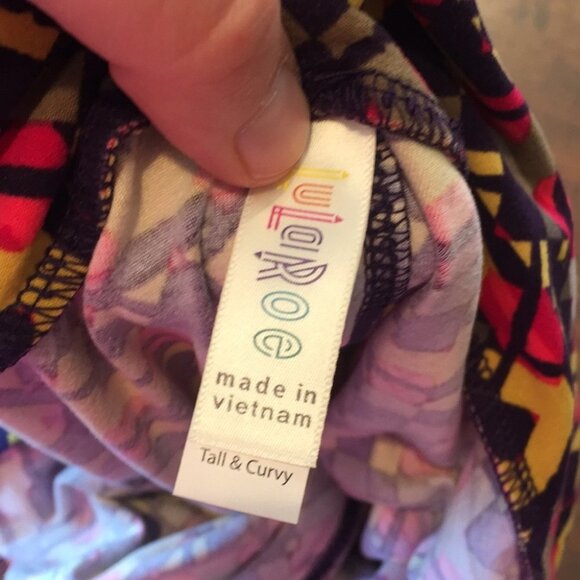TC NWOT LuLaRoe Leggings B06 03 - Picture 3 of 3